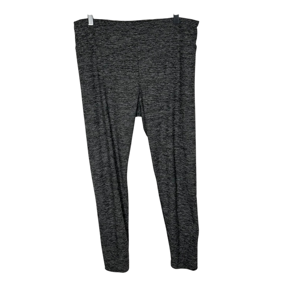 No Boundaries Womens XL 15-17 Gray Space Dye High Waisted Leggings Stretch